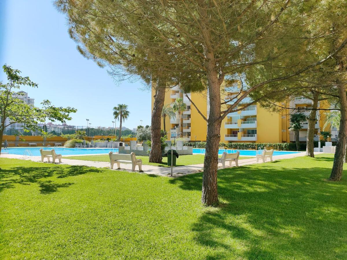 Global Properties, Practico Apartamento Con Piscina En Residencial Brezo Canet Canet d'En Berenguer Exterior foto